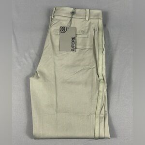 G/FORE G4 Womens Golf Pants Stretch Tech 2 Isle Green Nylon Spandex